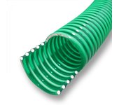 Manguera de aspiración 10 m diámetro de presión 40 mm (1 1/2) espiral refuerzo verde 16_0001625