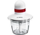 Bosch mmrp1000 picadora eléctrica de alimentos 0,8 l 400 w rojo, transparente, blanco