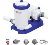 Filtro bomba depuradora para piscinas de cartucho 370 w bestway 58391