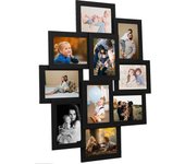 Marco de fotos collage para foto 10x (10x15 cm) mdf negro