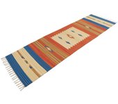 Auténtico, original e ideal kilim hecho a mano 200x60 cm