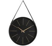 3x reloj de pared negro 40x66 cm