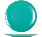 4x plato de gres azul claro h&h denver cm26