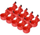 Bebedero automático para pollos, vasos colgantes para codornices, palomas, patos y gansos, pájaros