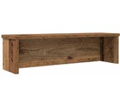 Estante de cocina apilable madera vieja 60x15x16 cm