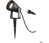 Proyector led para exterior slv samrina sp single 1004757 negro