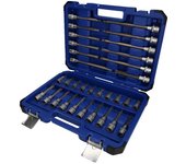 Conjunto de llaves de socket 1/2, 32 pc., muchos perfil de dientes, xzn