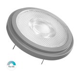 Lámpara led ledvance ar111 gx53 casquillo 7,4w regulable foco ángulo 24 grados 12v ac-dc ra90 luz 2700k