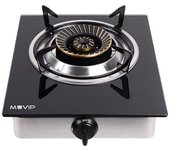 Cocina de gas i1 fuego - cristal templado - encendido piezoelectrico - muvip
