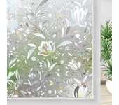 Película de ventana para privacidad, esmerilada opaca 200x60 cm