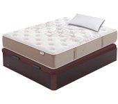 Pack colchón flex ensacado visco supreme flex 105x200 + canape abatible madera 19 wengue + almohada