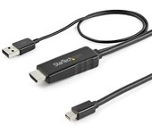 Startech.com hd2mdpmm1m adaptador de cable de vídeo hdmi tipo a (estándar) negro