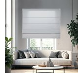 Estor plegable con varillas, estores plegables dormitorio, salón, city gris perla 90x175