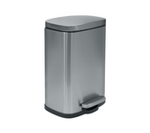 Cubo de basura akira 12l inox mate