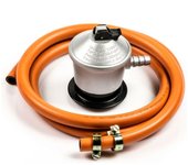 Kit comgas 000415 regulador + 1,5m mang + 2 abraz.
