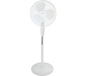 Ventilador de pie oscilante - 3 aspas - base redonda - 16” 40cm - 40w