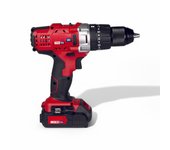Taladro atornillador a batería de iones de litio 18v 2ah con cargador de batería portabrocas de 13mm embrague 19 posiciones led portapuntas magnético