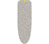 Joseph joseph copriasse da stiro 135 x 45 cm, 100% cotone, facile da cambiare, compatibile con glide max, beige/nero