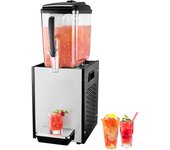 Vevor máquina de bebidas comercial, 12 cuartos, 246 vatios, máquina de té helado de acero inoxidable, temperatura de enfriamiento de 45 °f a 54 °f