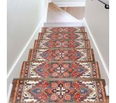 15 alfombras antideslizantes para escaleras, alfombras autoadhesivas para escaleras, alfombras de seguridad para escaleras, 76 x 20 cm