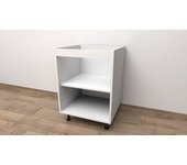 Armario bajo de 60. a 72 cm a 60 cm p 55,5 cm (blanco)