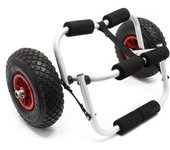 Carro de transporte de aluminio plegable 45 kg carro para lanchas carro para piraguas carro para piraguas accesorios para piragua
