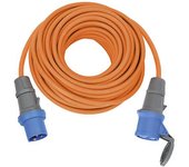 Alargador eléctrico ip44 h07rn-f 3g con clavijas y conectores cee 230v/16a (25 m x 2,5 mm) brennenstuhl 1167650625