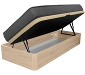 Pack canapé apertura lateral monaco con colchón viscoelástico juno 90x190cm cambria [envio y montaje incluido]
