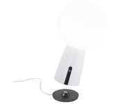 Lámpara de mesa olimpia pro blanca recargable y regulable