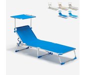 Tumbona plegable portátil de aluminio para playa y piscina california