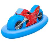 Bestway figura hinchable moto spiderman 170x84 cm +3 años playa y piscina 98794