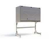 Armario metálico premium galva sp para garajes y trasteros pleguinbox