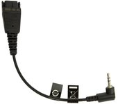 Jabra 8800-00-46 cable de audio 0,15 m qd 2.5mm jack negro