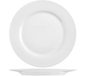 H&h set 12 piatti piani in new bone china cm 26