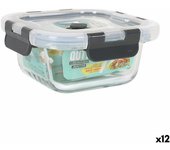Fiambrera quttin 300 ml 12,5 x 12 x 5,8 cm (12 unidades)