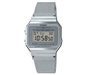 Casio a700wem-7aef reloj reloj de pulsera plata