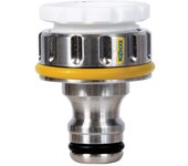 Conexión para grifo roscado externo pro 1/2″ y 3/4” - blister