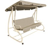 Balancín reclinable cm. 230 x 120 x h.165 - crudo