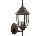 Linterna bombay con brazo de bronce