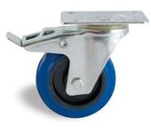 Rueda giratoria avl con freno de placa d.100 - 527842o