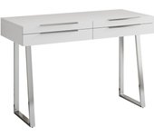 Vicco mesa de maquillaje alexia, blanco, 120 cm sin espejo