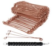 Atadora automatica, alambre para atar hormigon, alambre de cobre con alicates para atar alambre para atar incl. taladro 1.0 x 140mm (1000 uds.)