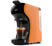 Cafetera de cápsulas dcg eltronic es6517 0,6 l negro naranja