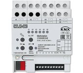 Multistation jung knx 6 entradas y 6 salidas 16a
