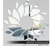 Espejo acrílico plexiglás - espiral pétalo