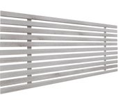 Dhome cabecero de madera reciclada dm estilo japones cama palets herrajes incluidos (105cm, ártico)