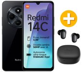 Movil XIAOMI Redmi 14C 128 GB 4G Negro + Buds6