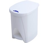Plastiken - Cubo Pedal 7l. Blanco 6407