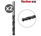 FISCHER 530634 - Broca cilindrica para madera HB 4/2