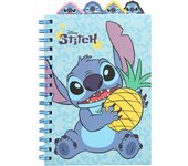 Grupo Erik Cuaderno Disney Stitch - Cuaderno A5 con 4 separadores - Cuaderno punteado - Bullet Journal | Stitch libreta - Cuaderno de notas - Bloc de notas A5